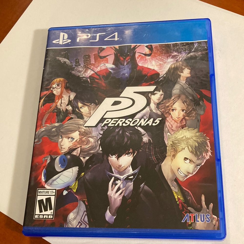 PS4 Persona 5 Rated M